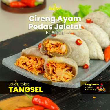 Cireng Ayam Pedas Jeletot / Cireng Ayam Isi Ayam Pedas / Cireng Isian Gendut / Smallfood