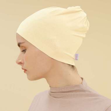 Lozy Hijab - Inner Basic (Inner Ciput Rayon) Yellow Cream