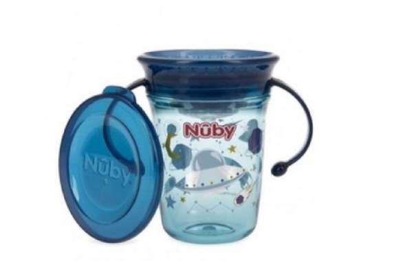 NUBY Wonder Cup Tritan Glitter 240 ml Red Dino