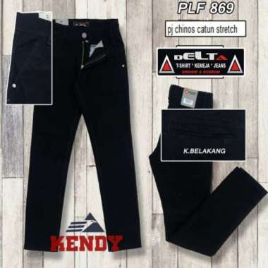 Kendy Celana Panjang Kendy Original Pria Dewasa Chino Kendy Distro - Hitam, 27 28 Hitam