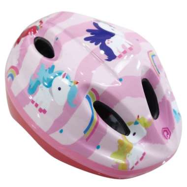 Polygon Helm Sepeda Anak M Unicorn Pink