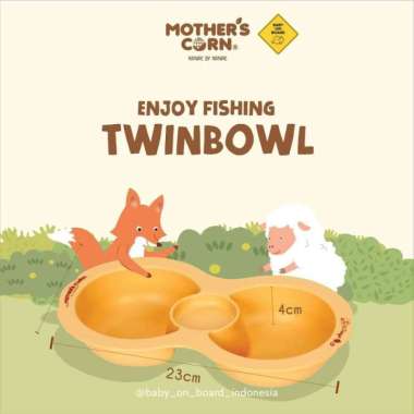 Mother's Corn Enjoy Fishing Twinbowl