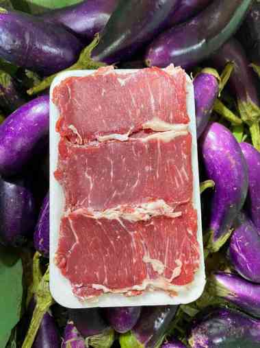Beef Yakiniku Slice / Sukiyaki / Shabu Import Frozen 500gr