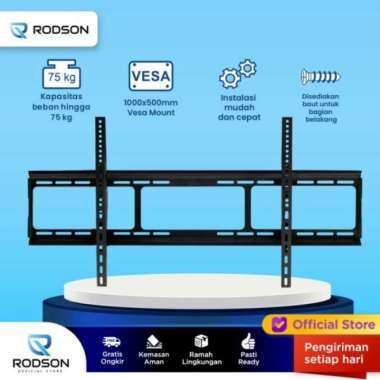 Bracket Tv Mount 55 - 100 Inch Tilt Down, Untuk Tv Size Besar Multicolor