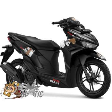 Decal Vario125 NEW Full Body Stiker Full Body Motor Honda Vario 125 New 2023 2024 - Bare Bear Doff H