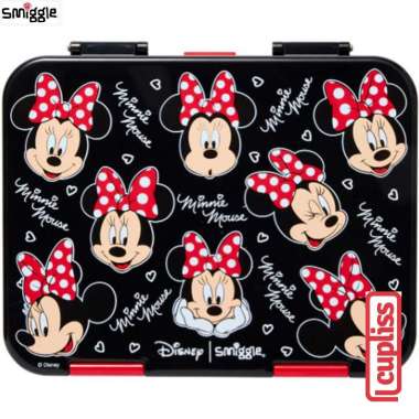 SMIGGLE Lunch Box Bento 445072 Minnie Mouse Happy Large