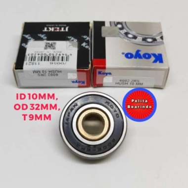BEARING 6002 - 10 mm BAK CVT 6002 2RS-10MM KOYO BUSH KUNINGAN