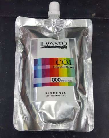 Sinergia ILvasto C.O.L (Colour Out Loud) Cat Rambut 200ml 11 INTENSE GREY