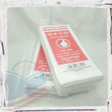 Kantong Kertas Makanan Paperbag Delima 11.8x8x24.3cm - 100 lembar