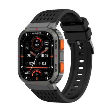 DIGITEC ORIGINAL SMARTWATCH PRIA COMMANDER BLACK COMMANDER JAM TANGAN DIGITAL PRIA JAM DIGITAL PRIA