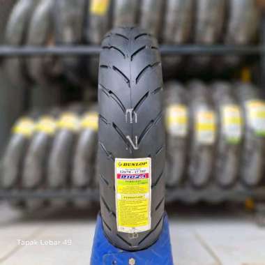DUNLOP Tire D102A 120.70.17 Rim 17 TAPAK LEBAR 49 Tubeless Ban Harian Motor Vixion Supra GTR Verza N