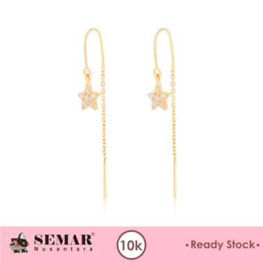Anting Emas Slundup Ayana Star Gold 10K Semar Nusantara