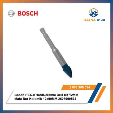 Bosch HEX-9 HardCeramic Drill Bit 12MM Drill Bit 2608900594