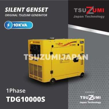 Tsuzumi Genset Silent TDG 10000S Japan Technology 220V / Genset 10 KVA Diesel