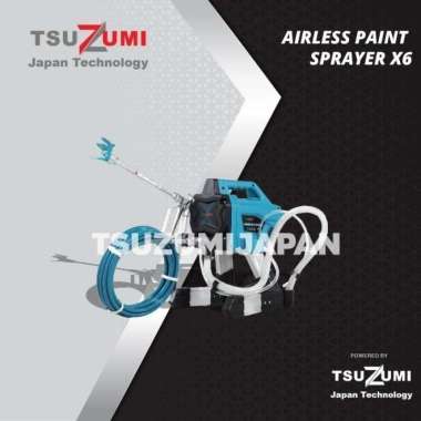 (PROMO) Tsuzumi Airless Sprayer Cat X6 Japan Technology / Airless Mesin Cat Tembok Elektrik
