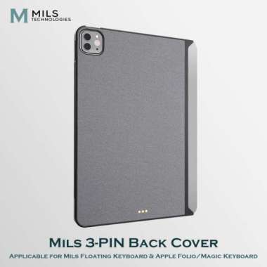 MILS 3 Pin Case Floating Magic Keyboard untuk iPad Mini 6 Pro 11 12.9 M1 M2 12.9