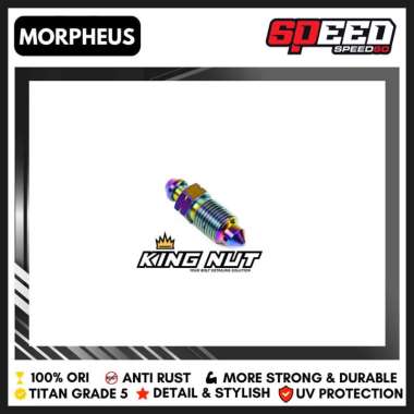 Baut Nepel Angin Kaliper Brembo Baut Titanium Grade 5 Probolt Thailand King Nut Morpheus