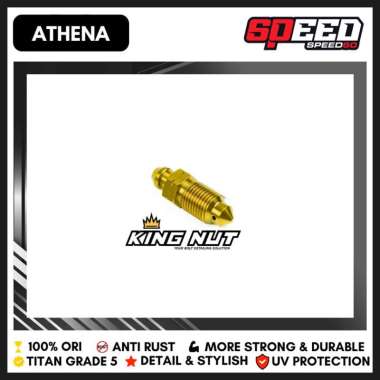 Baut Nepel Angin Kaliper Brembo Baut Titanium Grade 5 Probolt Thailand King Nut Athena