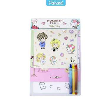 Mokonya Sticker Story Book 2450-6704 - Adinata / Stiker