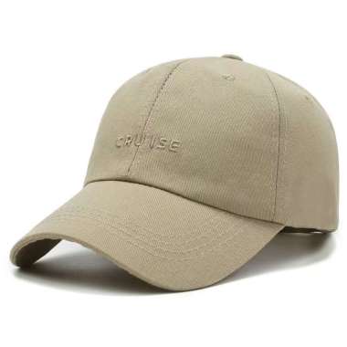 Baseball cap : CRUISE - Topi Baseball Topi Pria Topi Wanita Topi Olahraga KHAKI