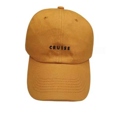 Baseball cap : CRUISE - Topi Baseball Topi Pria Topi Wanita Topi Olahraga YELLOW