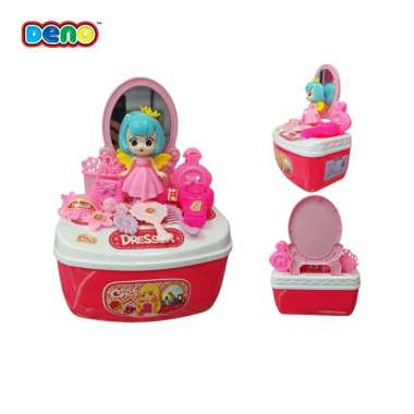 [BISA INSTANT✓] DENO Kids Set Box Playing Toys Mainan Anak Tool Beauty BEAUTY-BOX