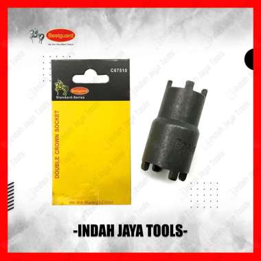 BESTGUARD Double Crown Socket - Kunci Mahkota Mur Kopling Treker Traker