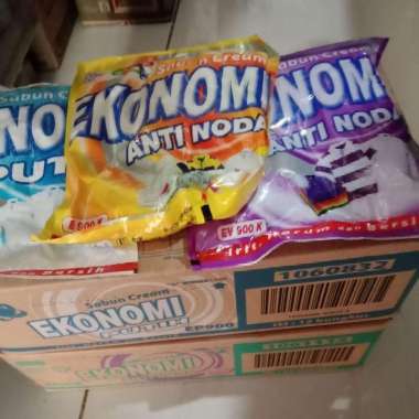 EKONOMI E 900 SABUN EKONOMI [ DUS @ 12 PCS ] KUNING