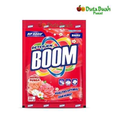 DUTA BUAH BOOM DETERJENT MERAH +- 300 GRAM