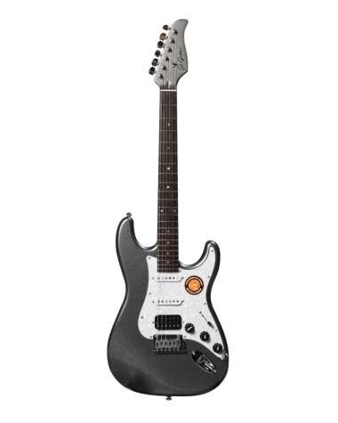 JS Guitars JS ST-2 Nova II Series Silver Metallic Electric Guitar