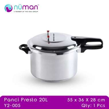Numan - Panci Presto 20 Liter dengan Steamer