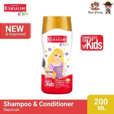 Eskulin Kids Shampoo & Conditioner Rapunzel 200mL