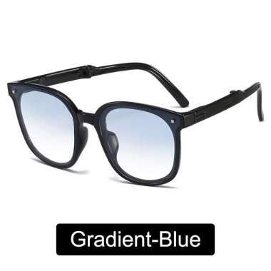 FG Kacamata Hitam Lipat Sunglasses Foldable Tabir Anti UV Ultraviolet Model Lipat Untuk Pria/Wanita