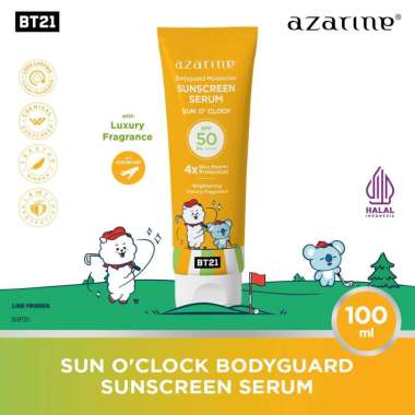 Azarine Body Guard Moisturizer Sunscreen Serum SPF 50 PA+++ 100ml -Sunscreen Badan, Suncscreen BT21