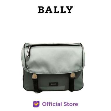 BALLY Fabro Techno Nylon Messenger Bag - Green