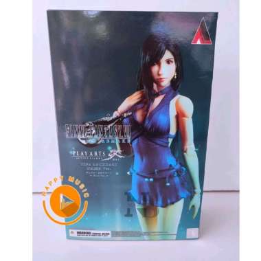 play arts kai tifa Lockhart dress ungu baru