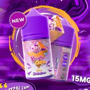 Krusty Crepes V6 Taro Ice Cream podsfriendly 30ml 15mg