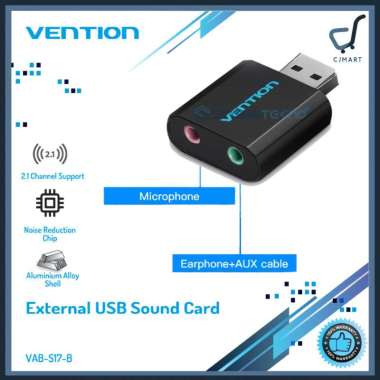 Vention S17 Universal External USB 5.1 Channel Sound Card