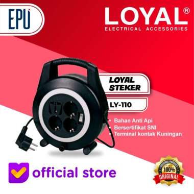 Loyal Kabel Roll LY110 Yunior Kabel Roll LY 110 Kabel Gulung Kabel Extension Listrik