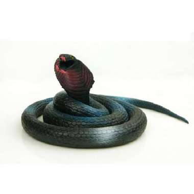 Mainan Ular Karet 75 Cm Silikon Karet Snake