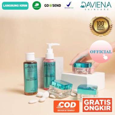 DAVIENA Skincare Acne Series -Paket Skincare untuk kulit acne ACNE GEL