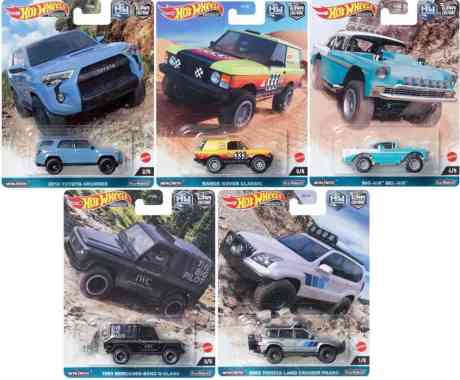 Hot Wheels Car Culture HW OFF ROAD Premium 2023 ECERAN 2005 TLC PRADO