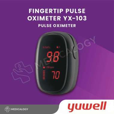 Pulse Oximeter Yuwell YX-103 YX103 YX 103 Fingertip Pulse Oximeter