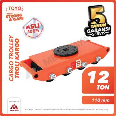 TOYO Cargo Trolley / Dolly Skate Roller 12 T