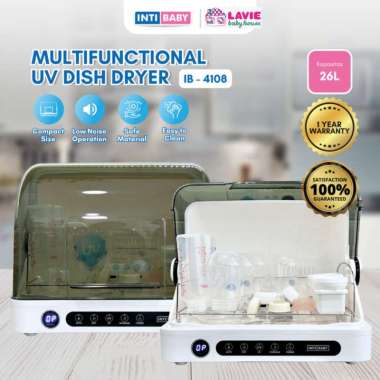 INTI BABY - Multifunctional UV Dish Dryer 26L - Sterilizer Alat Bayi