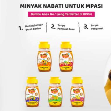 Bumbu Bunda Elia Minyak Nabati Minyak MPASI Canola Oil EVOO Sunflower Oil Evoo