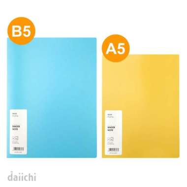 Binder Note Ring Binder isi Kertas dan Pocket PP Daiichi Profile DPR Hijau - B5