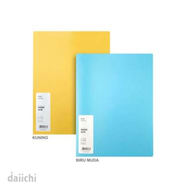 Binder Note Ring Binder isi Kertas dan Pocket PP Daiichi Profile DPR Biru - B5