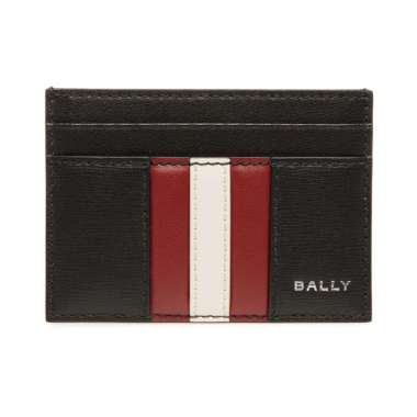 Bally Mythos Card Holder Black Red Black