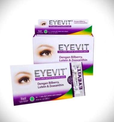 EYEVIT 30'S TABLET LAPI BILLBERRY LUTEIN VITAMIN MATA
